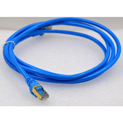 2PCS New High Quality 2 m Seven class MW Double Shielded Cable RJ45 Network jumper Connector Special Wholesale