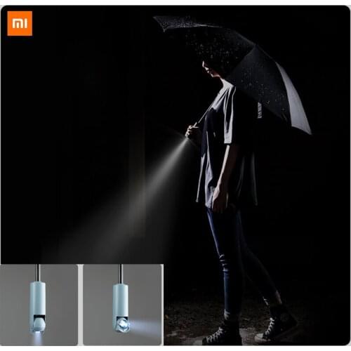 Xiaomi UREVO Steering Lighting automatic Umbrella Turnable LED light Reverse Folding Without Getting Wet Summer Winter Umbrella