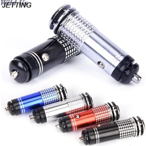 12V Car Air Purifier Ionizer Negative Ions Air Cleaner Air Purifier Car Remove Smoke Eliminator for Car Home Office