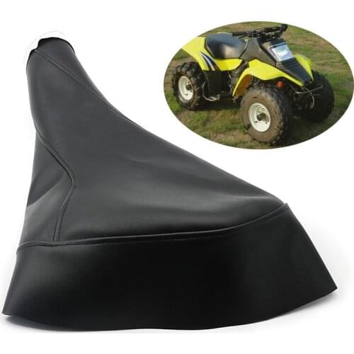 Black Seat Cover For Suzuki LT80 1987-2006 Quadsport 80 ATV New