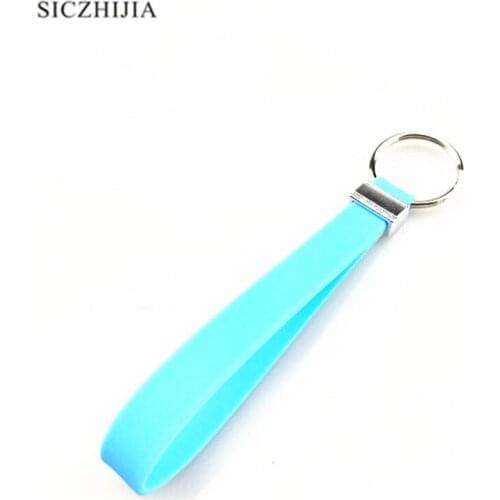 Hot silicone hand strap fashion keychain for Mitsubishi ASX/Outlander/Lancer Evolution/Pajero/Eclipse/Grandis