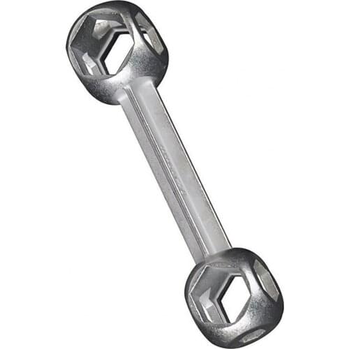 80%HOT Hexagon Wrench 10 in 1 Design Multifunctional Zinc Alloy Dog Bone Hexagon Wrench for Outdoor