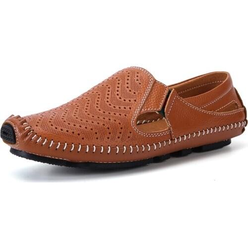 Homme sandalle sandalia outdoor cuir sandals man masculino sandal hombre flat unisex herren trekking couro v big sandale de men