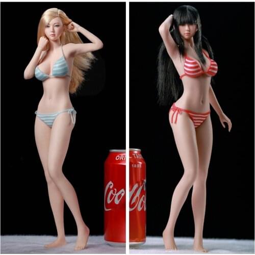 1/6 Scale SFD Pretty Cute Girls Figures Including Head Tall 28cm BJD Action Figure Doll Soft Silicone Model Toys C1189
