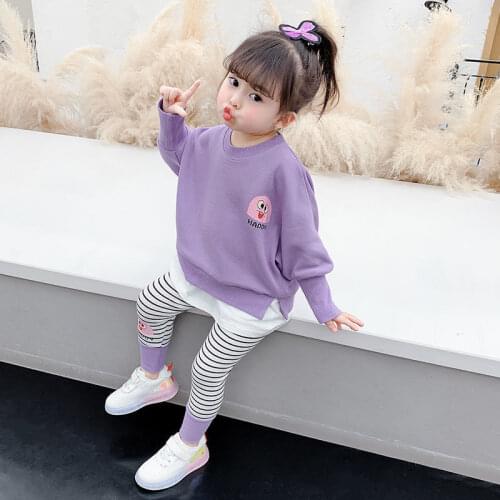 Fashion Printed Hoodie Boy Long Sleeve Sweatshirts Girls Hoodies Children Kids Clothes Streetwear Two-piece Casual Clothing Set