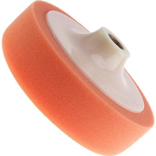 New High Density Soft Car Waxing Polished Orange Sponge Wheel for Cleaning / Polished / Waxing