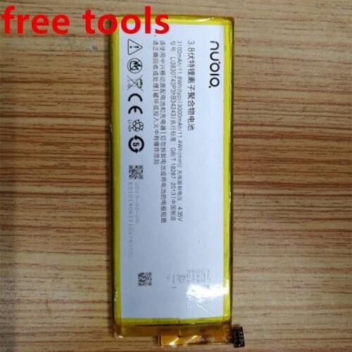 New 3100mAh Li3830T43P3hB34243 Battery For ZTE Nubia Z7MAX Z7 MAX NX505J Battery+tools