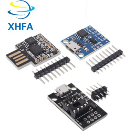 10PCS Blue Black TINY85 Digispark Kickstarter Micro Development Board ATTINY85 module for Arduino IIC I2C USB