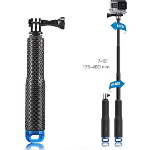 Selfie stick tripod Aluminum Extendable Photo frame Pole Telescopic Handheld Monopod for GoPro Xiaomi Yi ENEK H9R