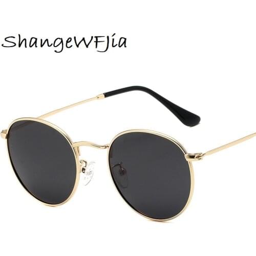 Classic Polarized Sunglass Designer Luxury Brand Round Sunglasses For Men Women 2021 Retro Sun Glasses Male Vintage Shades