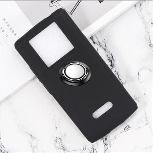 TPU Soft Case For Oukitel C11 C12 C13 C15 C16 C17 K7 Power K6000 Pro U20 Plus Back Ring Metal Car Magnetic Holder Cover
