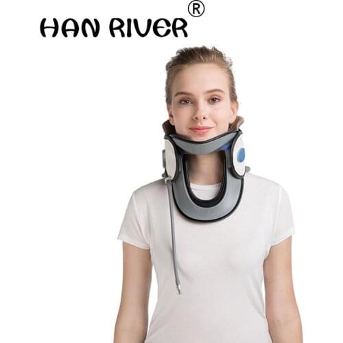 Air wave of cervical traction apparatus Neck guard home neck massage neck inflatable tensile tractor neck guard