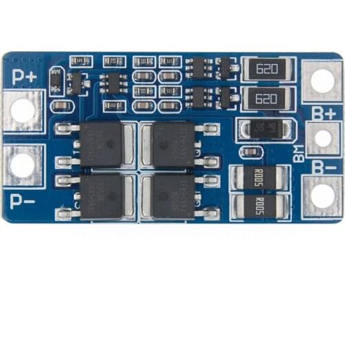 2S 10A 7.4V 18650 lithium battery protection board 8.4V balanced function/overcharged protection