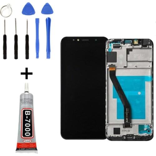 FOR Huawei Y6 2019 Slatted LCD Display Touch Screen Replacement No Dead Pixel AAA + + + Quality