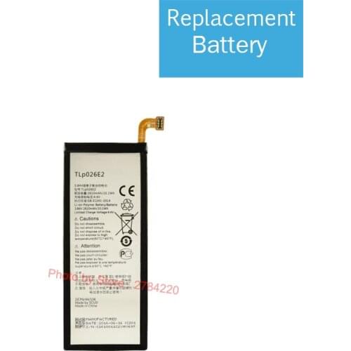 2610mah Battery For Alcatel TLP026EJ / TLP026E2 OT-6055 Cell Mobile Phone Batterie Batterij Bateria Batteries