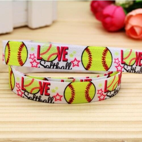 5/8'' Free shipping Fold Elastic FOE printed headband headwear hairband diy decoration wholesale OEM S142