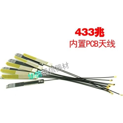 5pcs/lot 433MHZ built-in PCB Antenna IPX IPEX WLAN Zigbee Wireless Module
