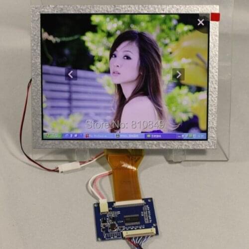8inch LVDS lcd panel AT080TN52 800*600+LVDS-TTL Tcon board=8inch lcd panel with LVDS interface