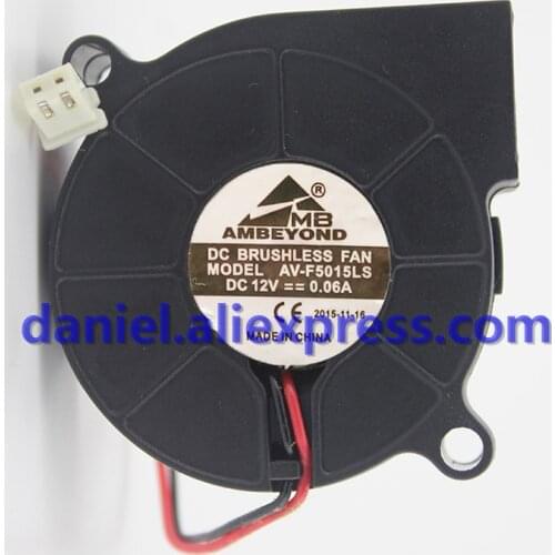 AMBEYOND AV-F5015LS 12V 0.03A 0.06A humidifier special fan 5015 blower