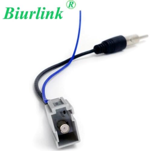 Biurlink For Honda Crider Jade XRV Vezel Fit 2012-2016 Original 5" Car CD Female FM Aerial Antenna Transfer Harness Lead Cable