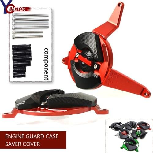 Engine Stator Cover aluminium Motorcycle Motorbike Engine Guard Protection Side Shield Protector For Kawasaki Z900 2017 2018