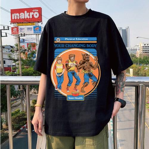 Hot Sale New Tee Your Changing Body Printed Fashion Style T-shirts Classic Summer Unique TShirts Oversize Unisex Couple Clothing