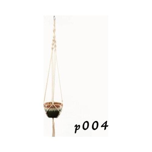 Handmade macrame plant hanger flower /pot hanger for wall decoration countyard garden