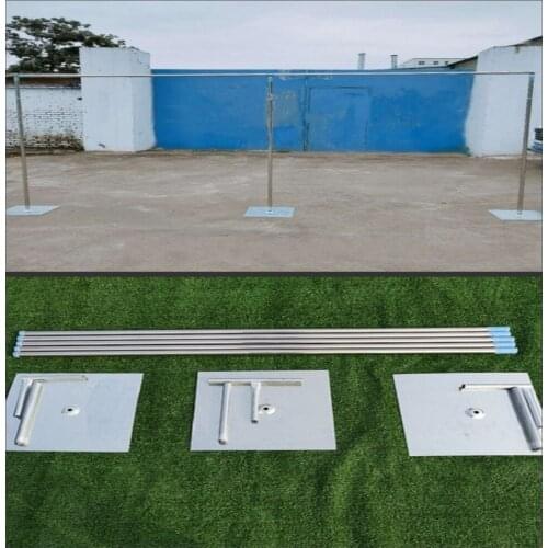 Durable Adjustable Square Tube Pipe Stainless Steel Backdrop Stand With Expandable Rods For Wedding Event Party Decoration