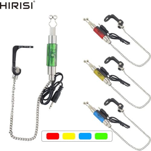 4 Piece Carp Fishing LED Swinger Fishing Alarms Indicator Fishing Tackle
