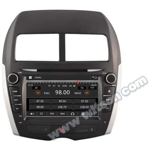 8" Capacitive Touch Screen Special Car DVD for Mitsubishi ASX/Outlander Sport/RVR 2010 2011 2012 with Front DVR Camera Support