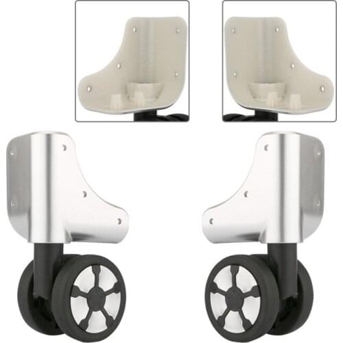 Trolley universal wheel accessories luggage trolley wheel mute wheel repair shock absorption 20 inch 26 inch