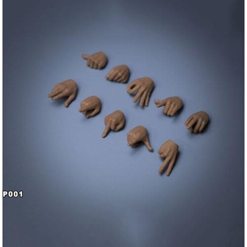 In Stock 1/6 Scale Male Figure Scene Accessory Male Gesture Hand Types Special Hand Shape Model for 12 inches Man Body