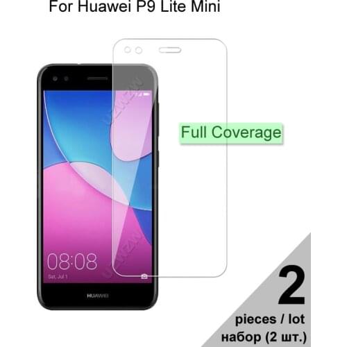 Tempered Glass For Huawei P9 Lite Mini HD Explosion-proof Full Cover Screen Protector Protective Glass For Huawei P9 Lite Mini