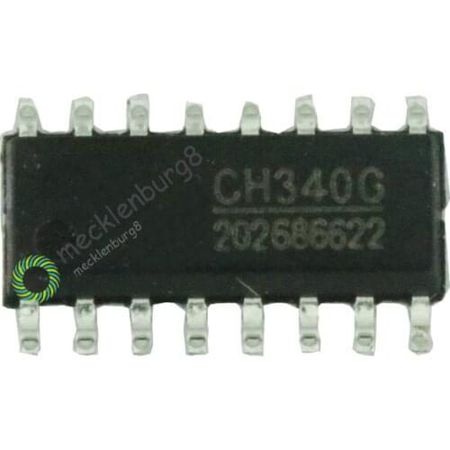 10 pieces. original CH340G IC R3 board free USB cable serial chip SOP-16