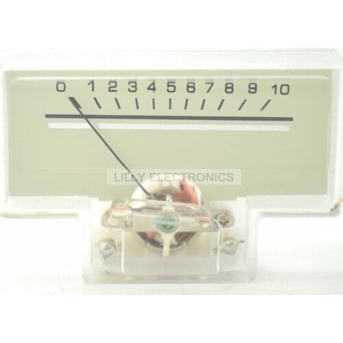 100pcs Panel Meter SD-313B 58.5x39mm Level 0~10 DCR=630