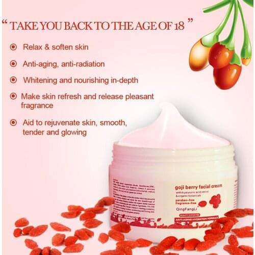 2pcs Portable Home Health Cream Original goji Berry Facial Face Care Essence Cream Skin Care Moisturizing Accessories