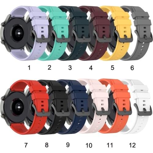 200pcs Sport Silicone Band for Huawei Watch Gt2 Pro Loop Rubber Strap Replacement Bracelet for Huawei Watch Gt2 Pro 22mm Bands