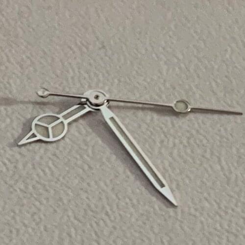 Watch Part Stainless Steel Luminous Watch Hand Green C3/BGW-9 Blue Lume Suitable For NH35/36 Automatic Movement