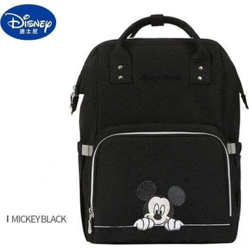 Disney Mickey Donald Duck diaper bag cartoon mother bag fashion backpack multifunctional handbag baby bottle insulation backpack