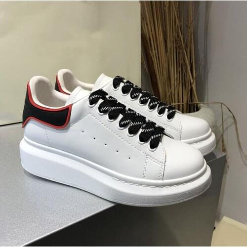 Designer Platform Shoes Women Luxury Brand Alexander Tenis Sneakers Casual Thick Bottom Shoes Zapatos De Mujer Big Size 41