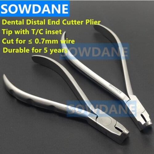 Long Handle Dental Orthodontic Wire Distal End Cutter Plier TC Insert Cutting 1/3 Goden Holder Instrument Dental Cut Forcep