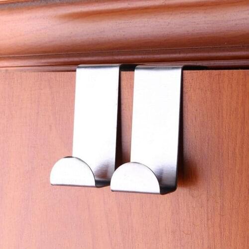 Home Wall Hook Up Zigzag Punch-Free Back Coat Hooks Kitchen Organizer Hat Holder No Trace Kitchen Accessories Household Hardware