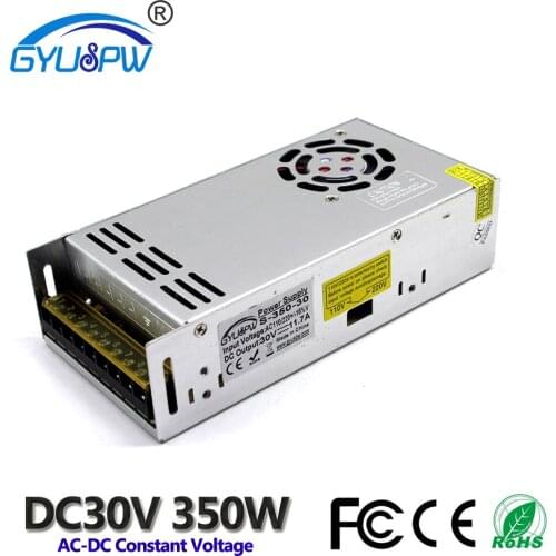 Switching power supply source DC30V 11.7A 350W Switch Power Adapter 110v 220v AC to dc SMPS For Radio Stepper Motor CNC Router