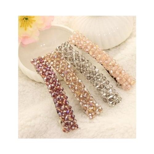 Fashion cute crystal rhinestone hairclips hairpins hairgrips barrette headwear hair accessories
