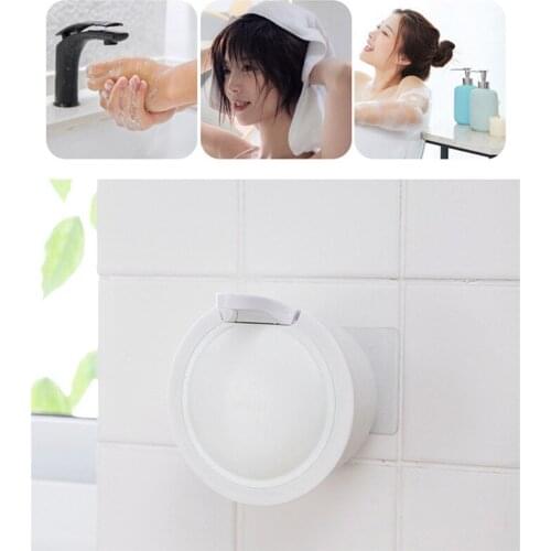 Wall-Mounted Soap Dispenser Toilet Waterproof Suction Cup Lotion Bottle Home Bathroom Kitchen Manual Squeeze Lotion Bottle