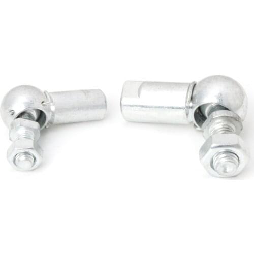 OOTDTY M5/M6/ M8 /M10/M12 Flexible Right Hand Rod End Ball Bearing Carbon Steel Bearing