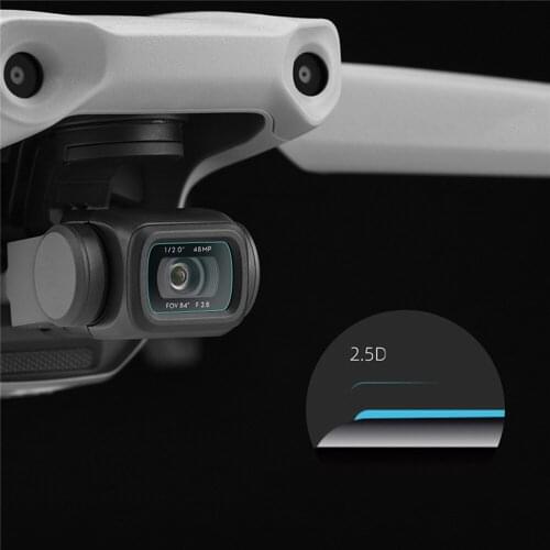 1pc 9H High Hardness Tempered Glass Camera Lens Film Scratchproof Camera Lens Screen Protector for DJI Mavic Air 2 Drone