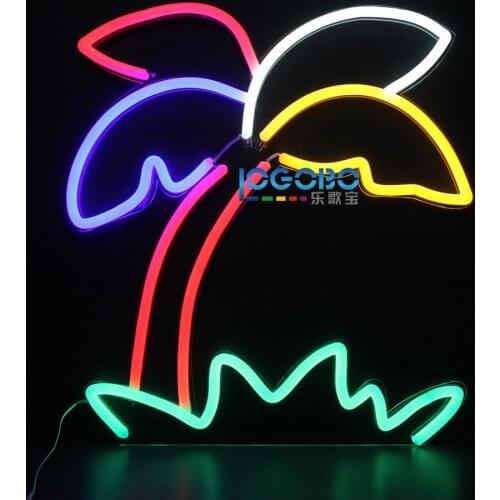 Christmas Decoration 2018 Custom LED Neon Sign Light Palm Tree Home Bar Restaurant Coffee Shop Beauty Party Anuncio Luminoso