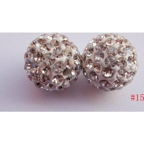 10mm High Quality Micro Pave Disco Ball hot Crystal Shamballa Beads.Wholesale,Stock Lot,Bracelet necklace DIY can mix colors