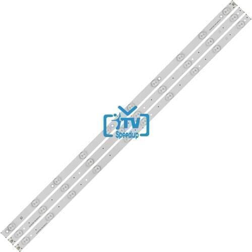 3PCS LED Backlight strip For Dl4077 Dl4077i SDL400FY(QD0-400)_40E36_A_X1 SDL400FY(QD0-400)_40E36_B_X2